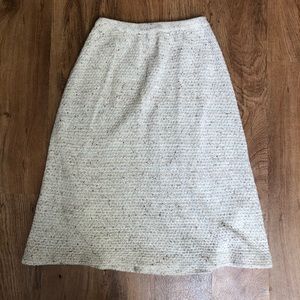 Vintage Marisa Christina Sweater Skirt with wooden buttons